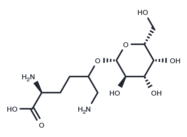 Galactosylhydroxylysine Chemical Structure