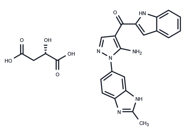 Debio-1347 (S)-hydroxysuccinate Chemical Structure