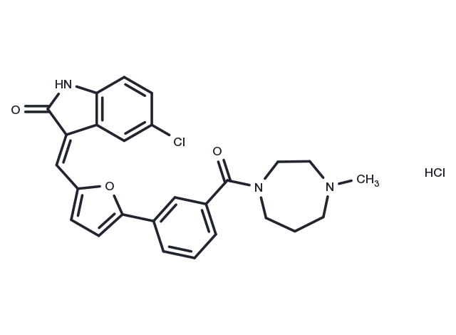 CX-6258 hydrochloride Chemical Structure