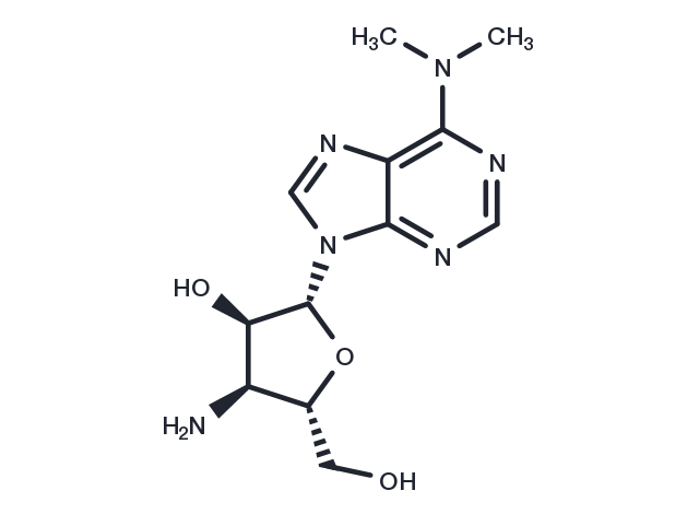 Puromycin aminonucleoside Chemical Structure