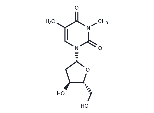 N3-Methylthymidine Chemical Structure