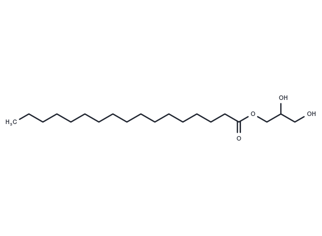 1-Heptadecanoyl-rac-glycerol Chemical Structure