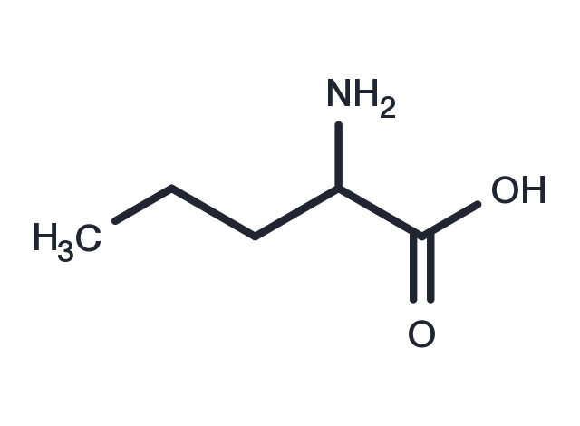 DL-Norvaline Chemical Structure