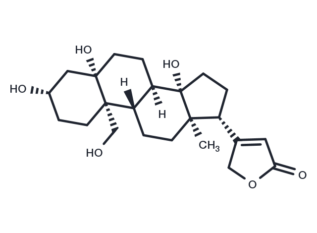 Strophanthidol Chemical Structure