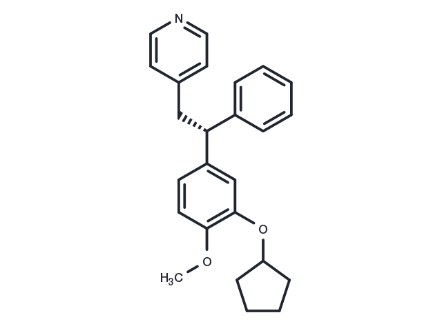 CDP 840 hydrochloride Chemical Structure