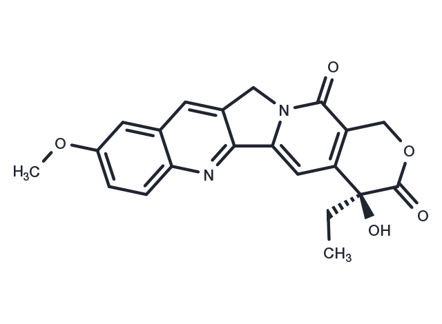 10-Methoxycamptothecin Chemical Structure