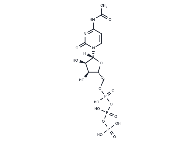 N4-Acetylcytidine triphosphate Chemical Structure
