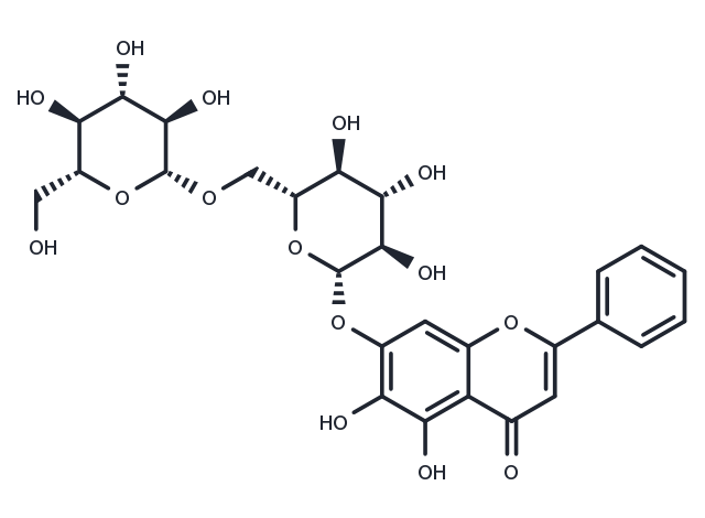 Oroxin B Chemical Structure