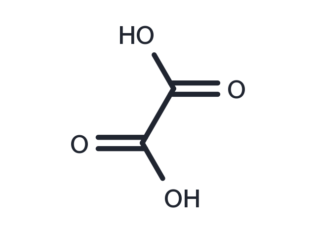 Oxalic acid Chemical Structure