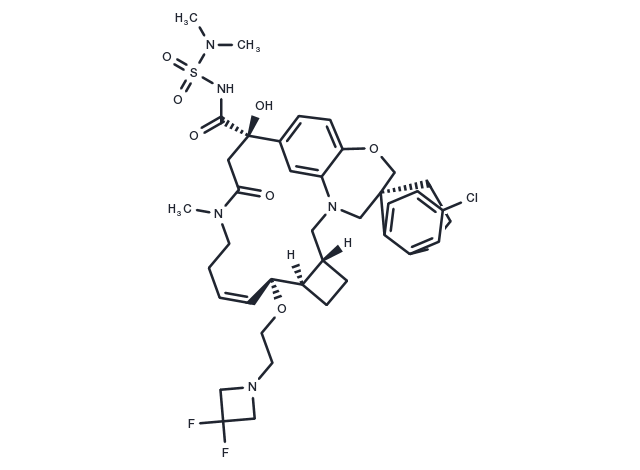 Mcl-1 inhibitor 3 Chemical Structure