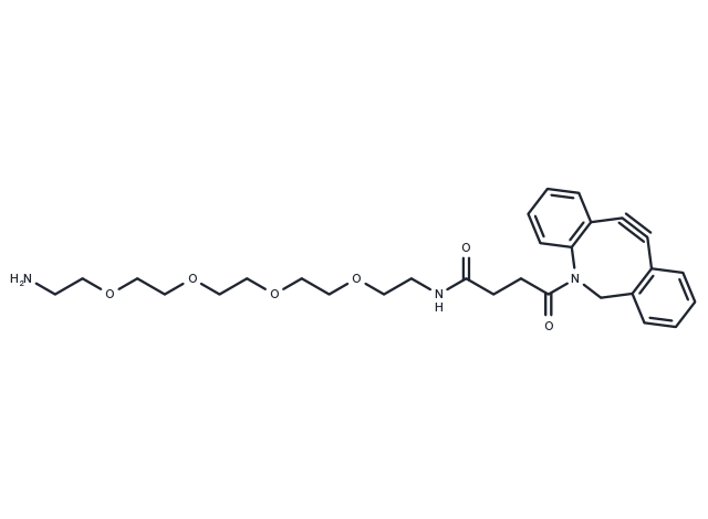 DBCO-PEG4-amine Chemical Structure