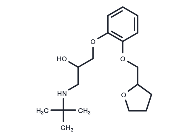 Bufetolol Chemical Structure