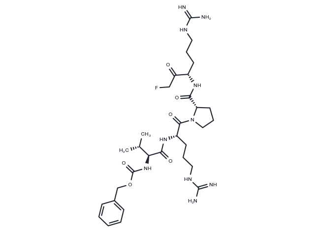 Z-VRPR-FMK Chemical Structure