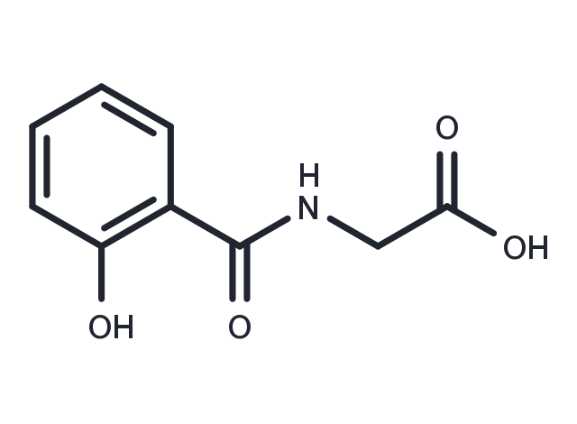 Salicyluric acid Chemical Structure