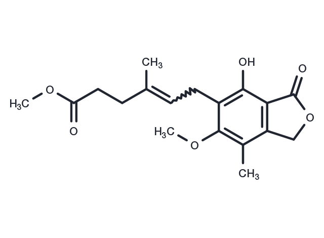 (E/Z)-Methyl mycophenolate Chemical Structure