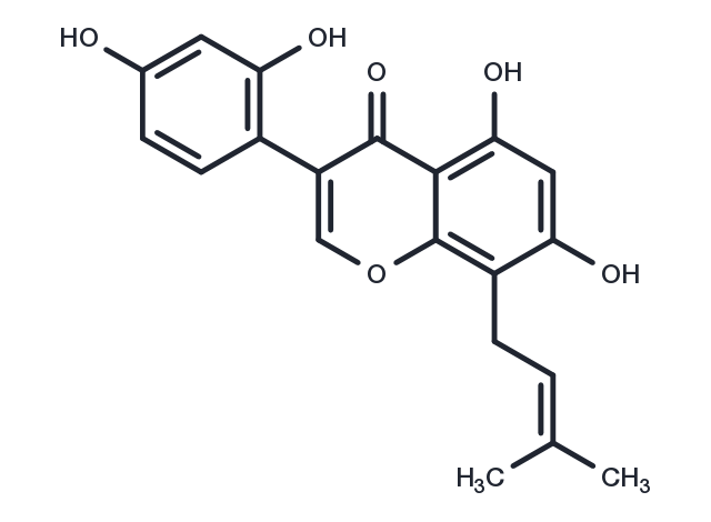 2,3-Dehydrokievitone Chemical Structure