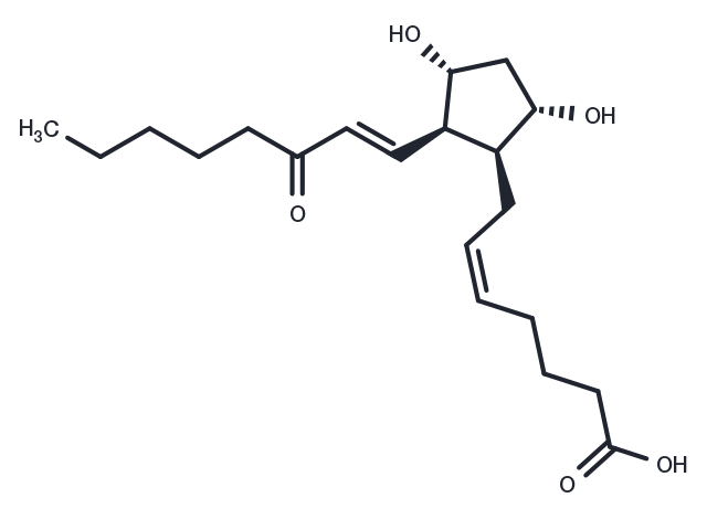 8-iso-15-keto Prostaglandin F2α Chemical Structure