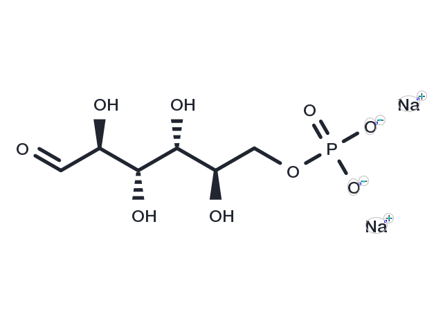D-Mannose-6-Phosphate sodium salt hydrate Chemical Structure