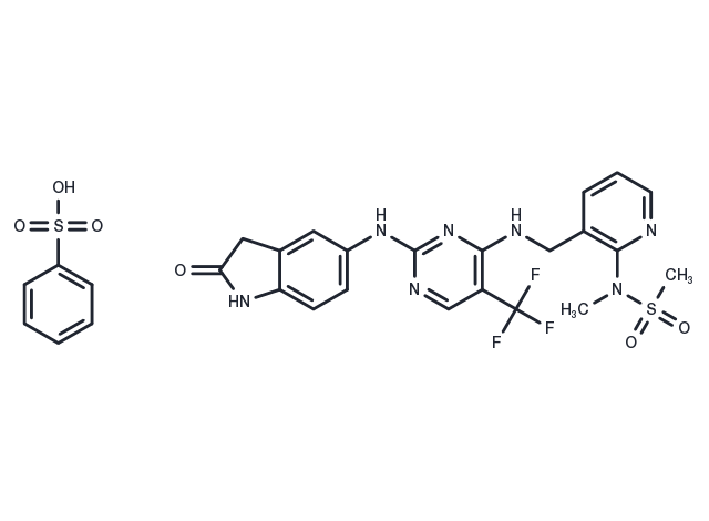 PF-562271 besylate Chemical Structure