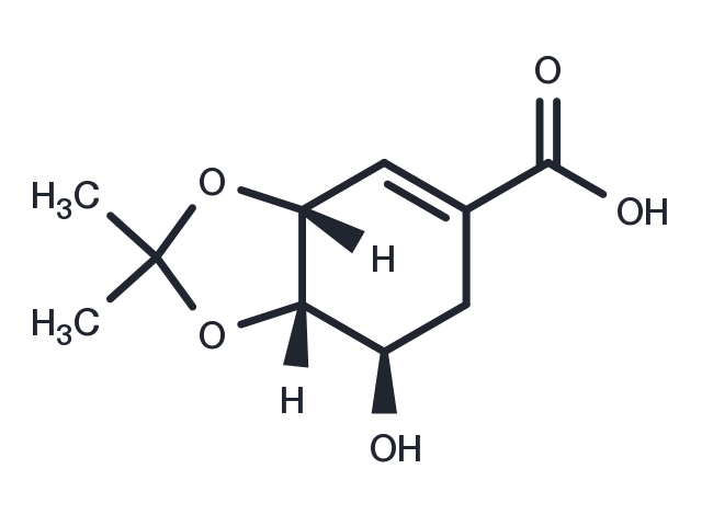 3,4-O-Isopropylidene-shikimic acid Chemical Structure