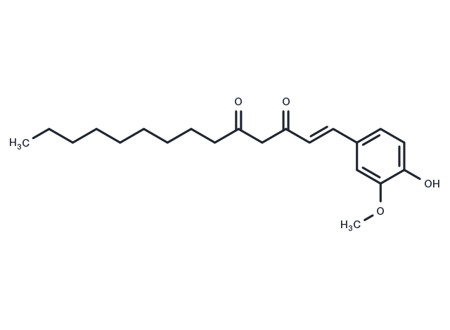 1-Dehydro-10-gingerdione Chemical Structure