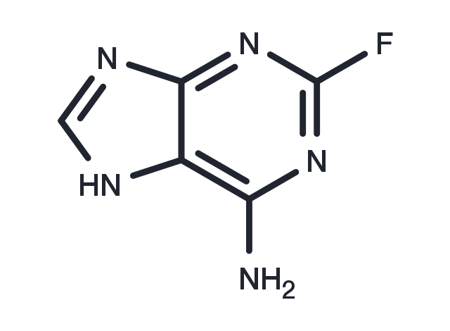2-Fluoroadenine Chemical Structure