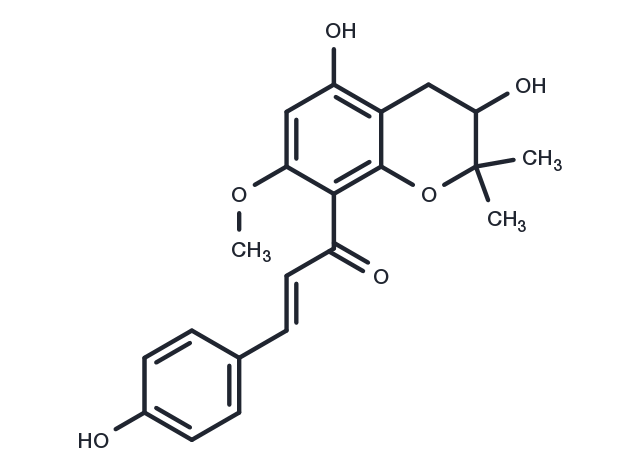 Xanthohumol L Chemical Structure