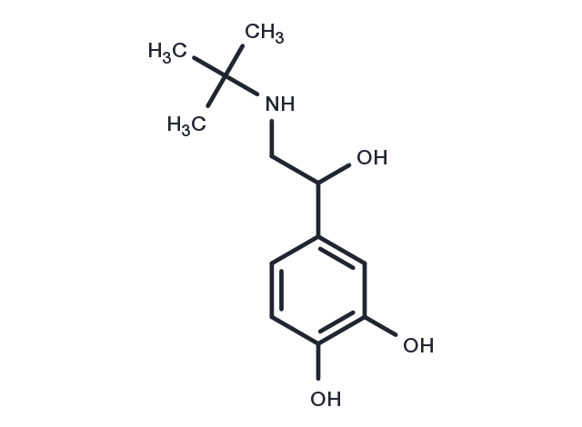 Colterol (free base) Chemical Structure