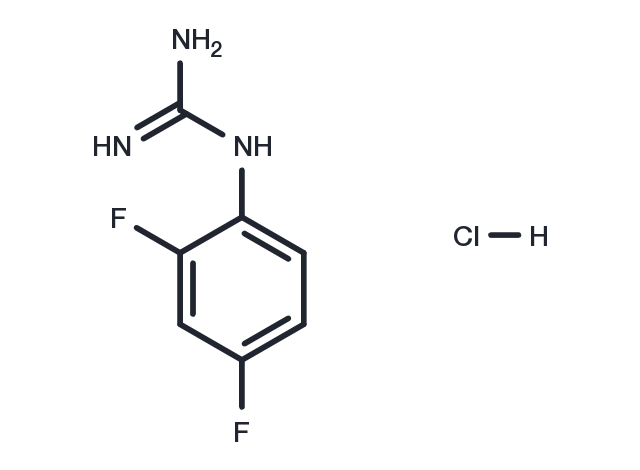 1-(2,4-difluorophenyl)guanidine hydrochloride Chemical Structure