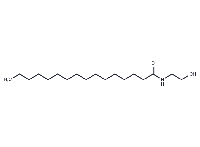 Palmitoylethanolamide Chemical Structure
