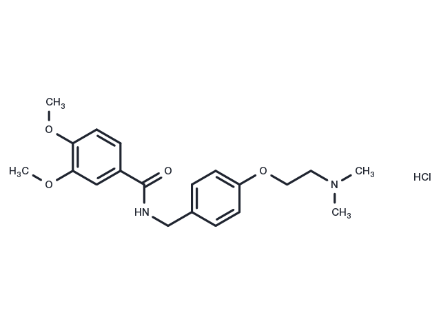 Itopride hydrochloride Chemical Structure