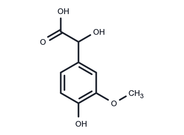 Vanillylmandelic acid Chemical Structure