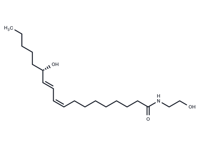 13(S)HODE Ethanolamide Chemical Structure