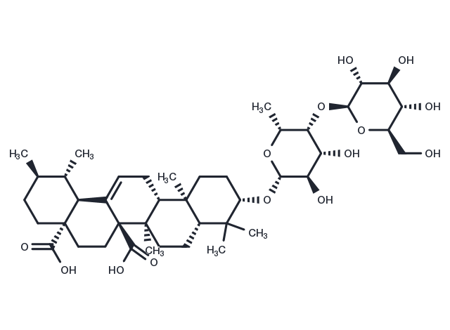 Rubelloside B Chemical Structure