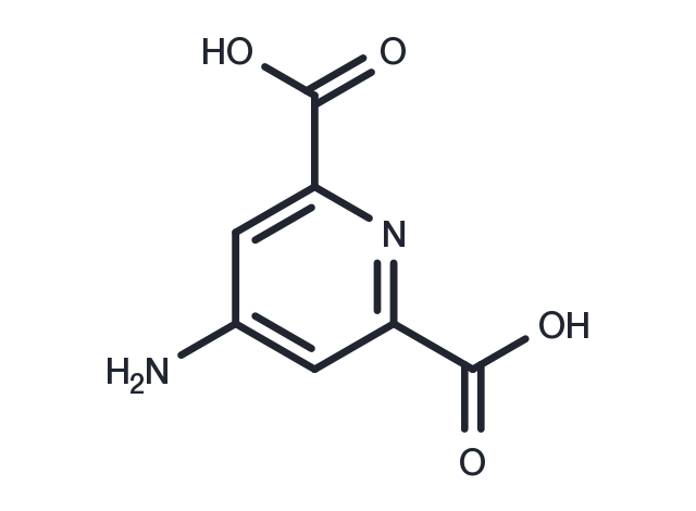 4-Aminopyridine-2,6-dicarboxylic hydrochloride salt Chemical Structure