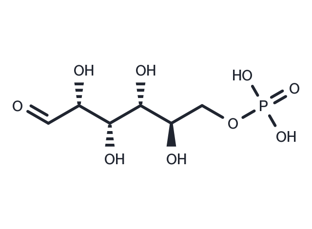 D-Glucose 6-phosphate Chemical Structure
