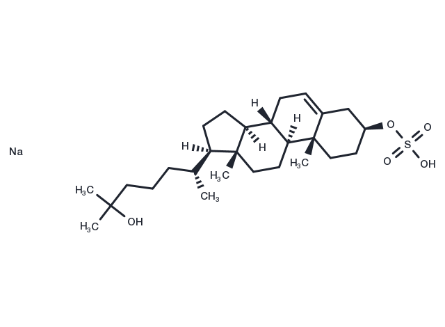 Larsucosterol sodium Chemical Structure