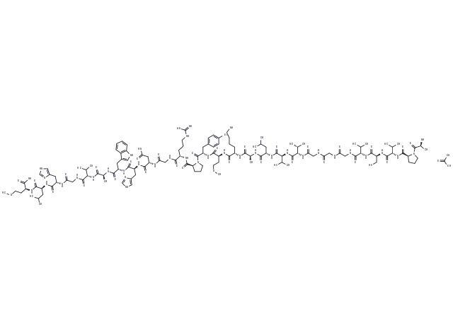 GRP (porcine) acetate Chemical Structure
