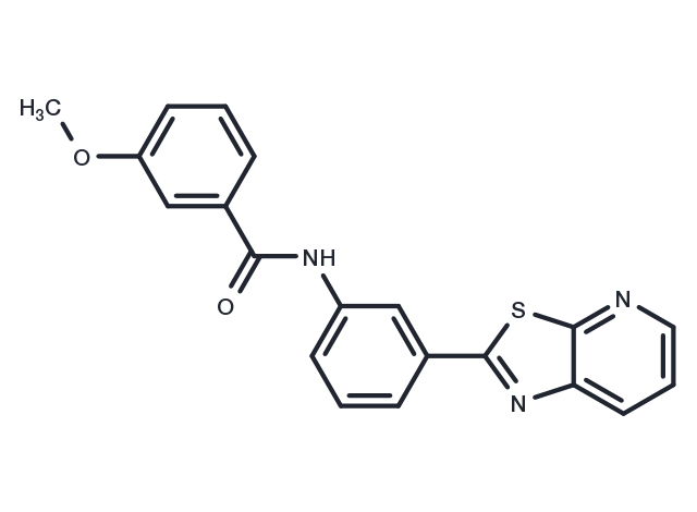 Benzamide, 3-methoxy-N-(3-thiazolo[5,4-b]pyridin-2-ylphenyl)