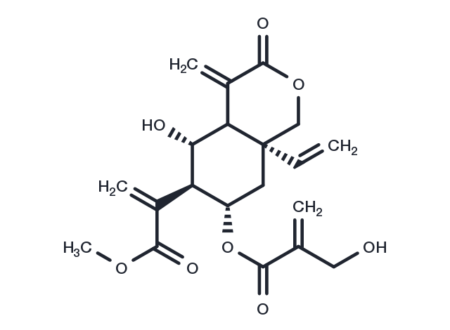 Vernodalol Chemical Structure