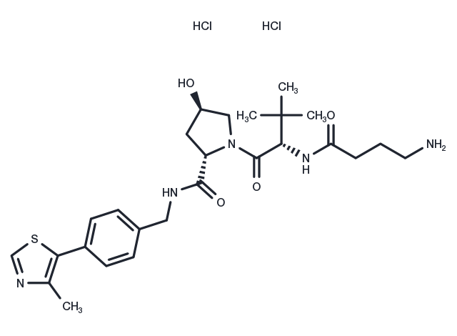 VH 032 amide-alkylC3-amine Chemical Structure