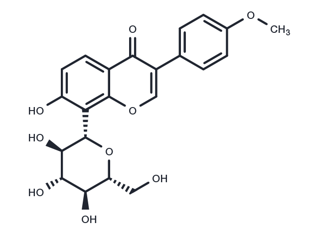 4'-Methoxypuerarin Chemical Structure
