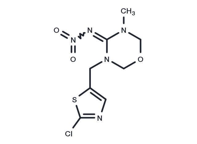 Thiamethoxam Chemical Structure