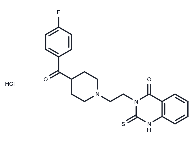 Altanserin hydrochloride Chemical Structure
