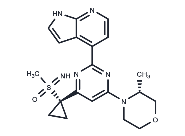 (S)-Ceralasertib Chemical Structure