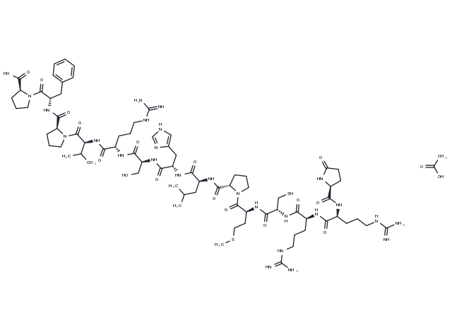 ELA-14(human) acetate Chemical Structure