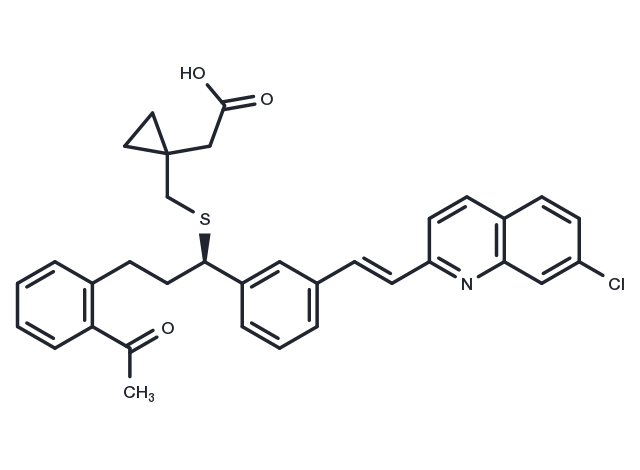Montelukast methyl ketone Chemical Structure