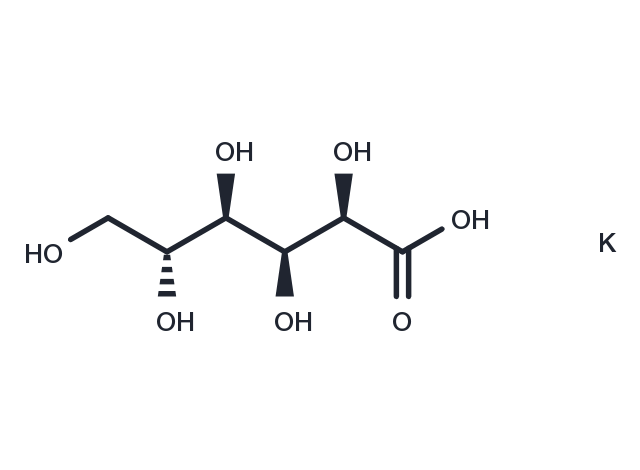 Potassium gluconate Chemical Structure
