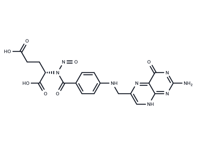 Nitrosofolic acid Chemical Structure
