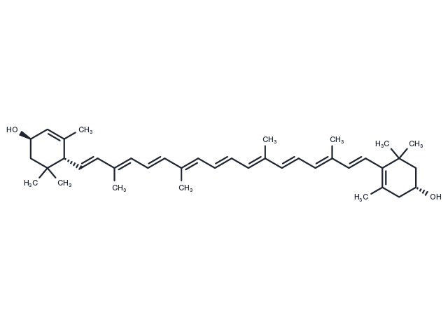 Lutein Chemical Structure